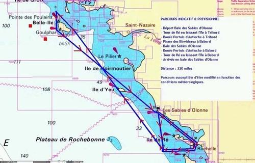 The 320nm Solo Arrimer course © SW